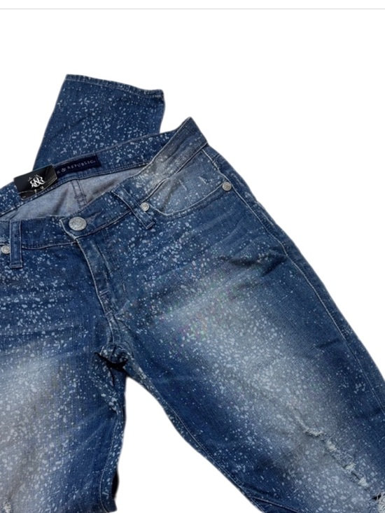 Rock & Republic Denim - Rock & Republic Speckled Women’s Blue Jeans Size 0